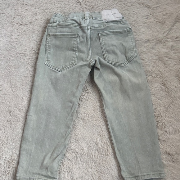 Zara Kids' Olive Green Denim - Picture 4 of 4